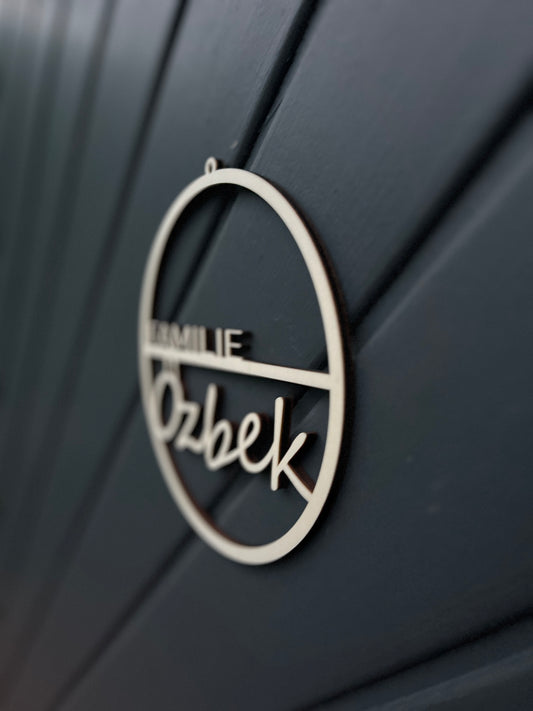 Türkranz mit Personalisierung